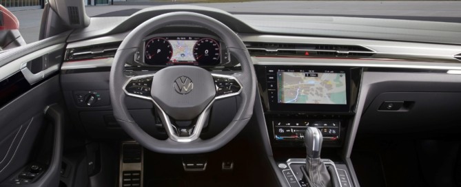 Facelifted VW Arteon interior
