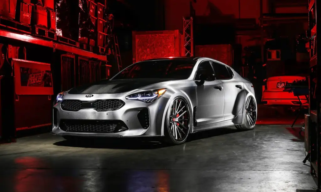 DUB Kia Stinger at SEMA
