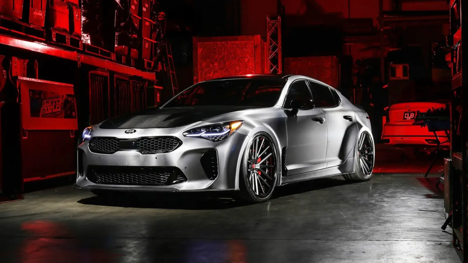 DUB Kia Stinger at SEMA