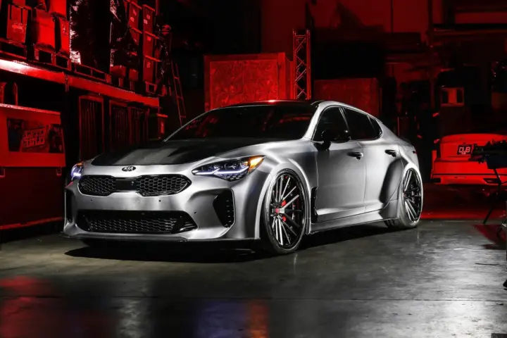 DUB Kia Stinger at SEMA