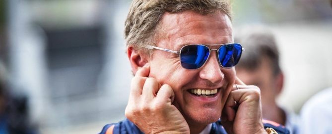 David Coulthard will drive the RBR racecar in Cape Town