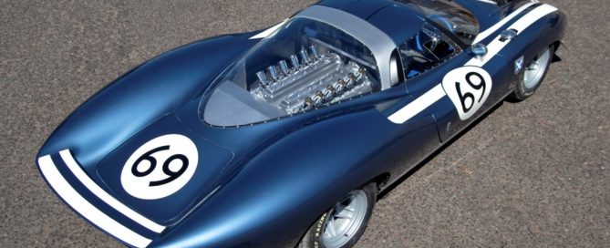Ecurie Ecosse LM69 above rear