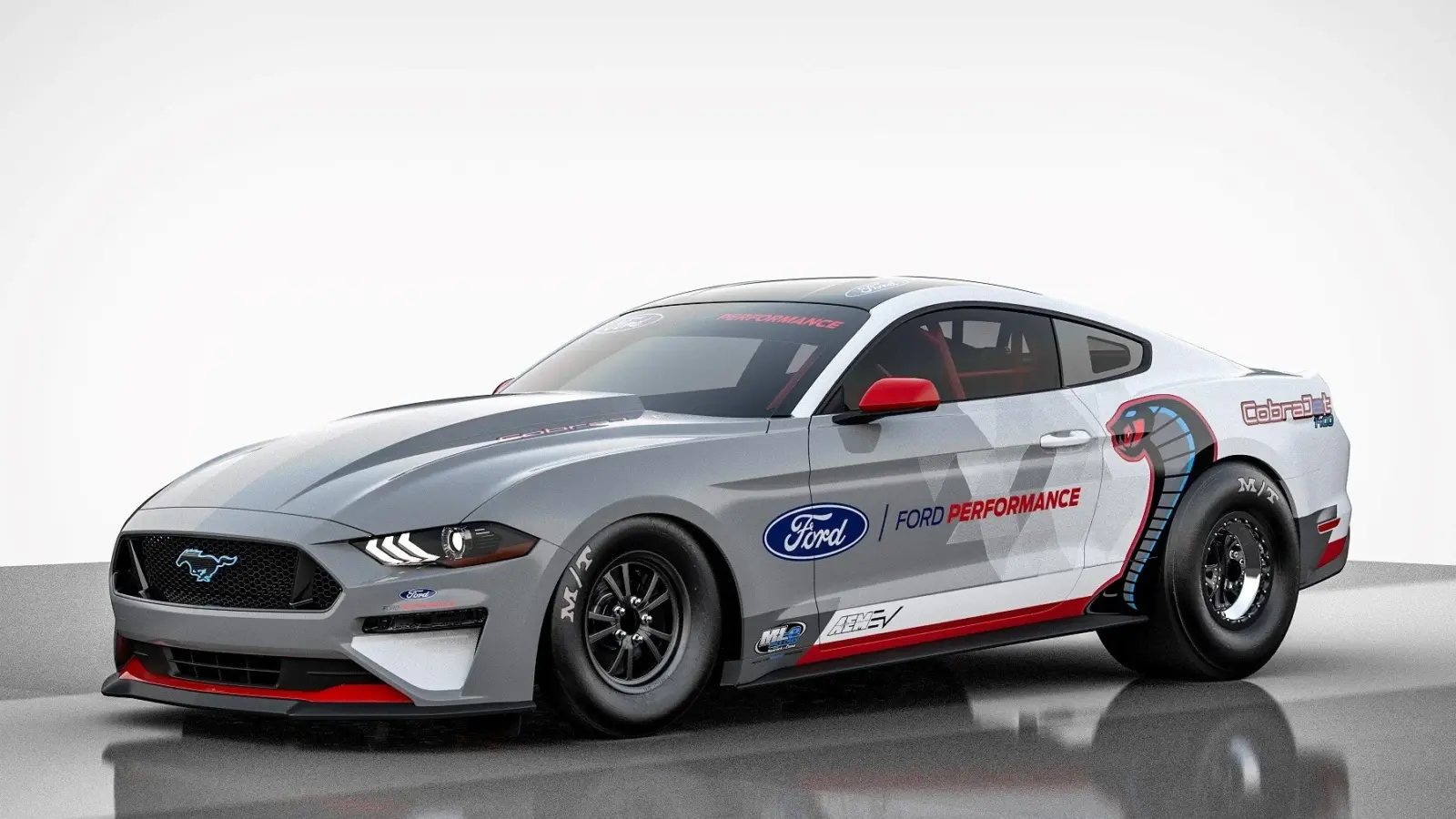 Electric Mustang Cobra Jet is a 1 000 kW Dragster