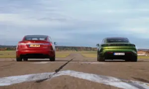 Electric Sportscar Battle [video]