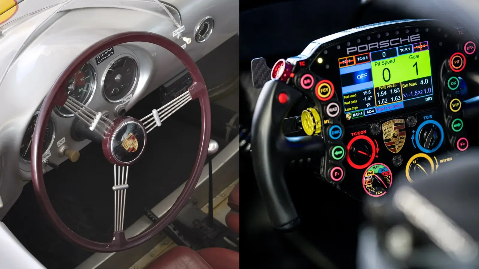 The Evolution of Porsche Racecar Steering Wheels [Gallery]