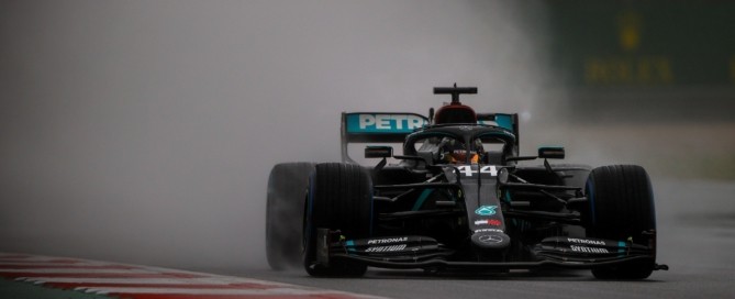 F1 Review Styria 2020 Lewis Hamilton in qualifying