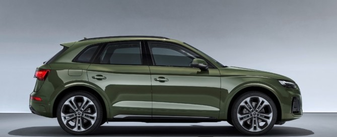 Facelifted Audi Q5 profile
