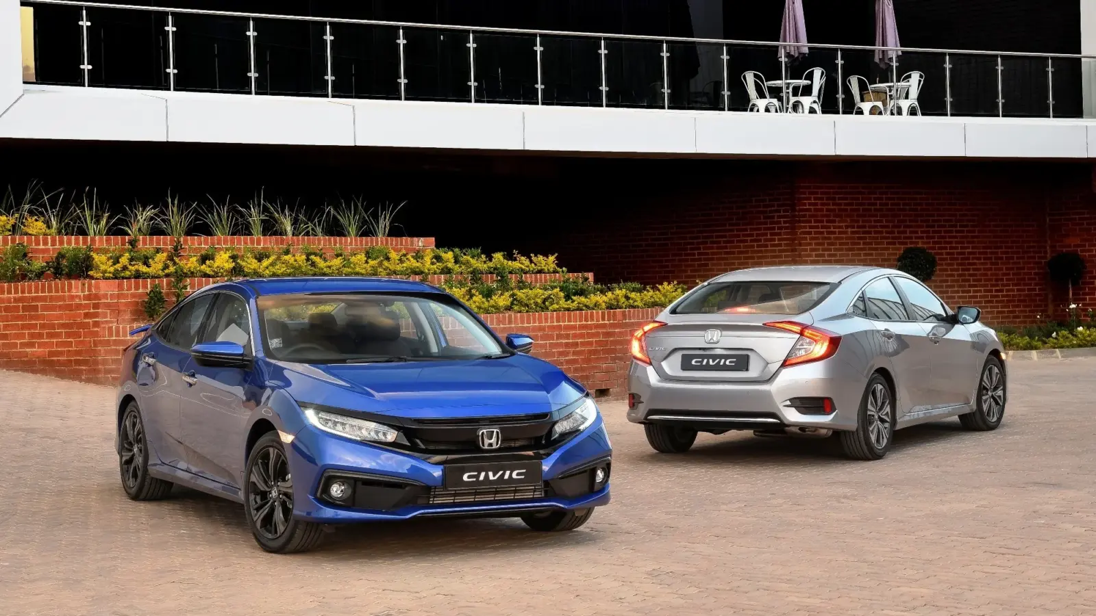 Facelifted Honda Civic