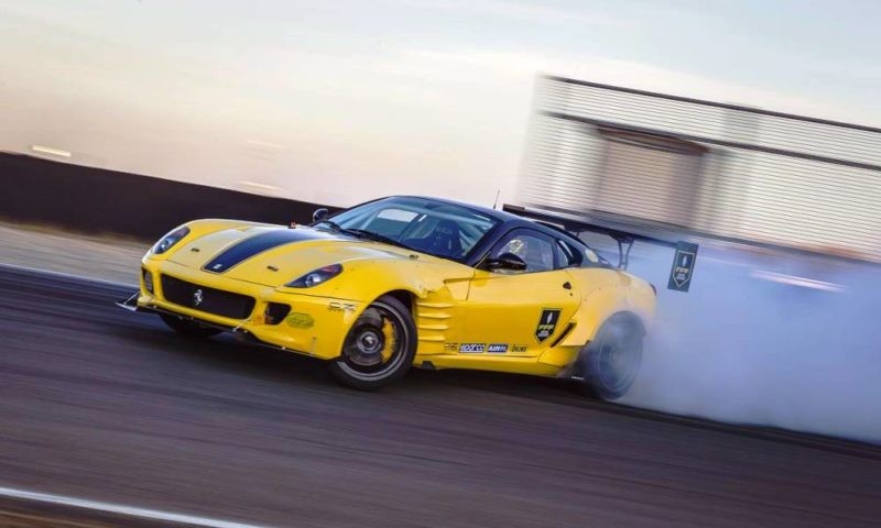 Ferrari 599 drift