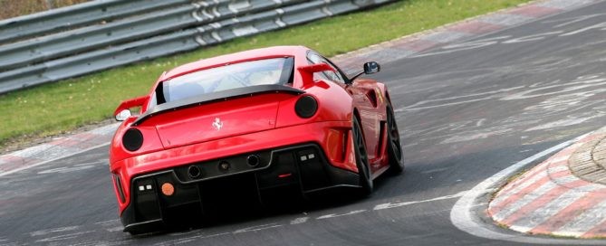 Ferrari 599XX rear