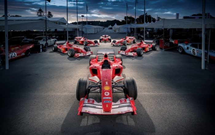 Michael Schumacher F1 Ferraris on show at 2019 Goodwood Festival of Speed