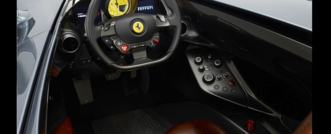 Ferrari Monza SP1 interior