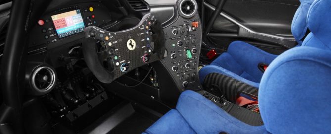 Ferrari P80/C interior