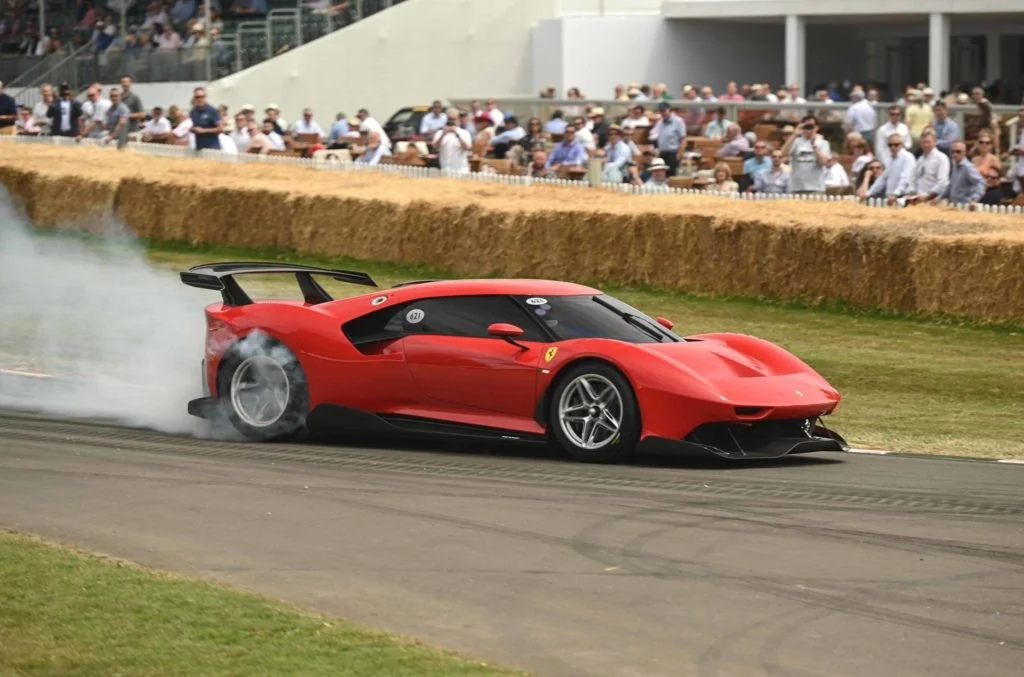 Ferrari P80C at 2019 Goodwood Festival of Speed