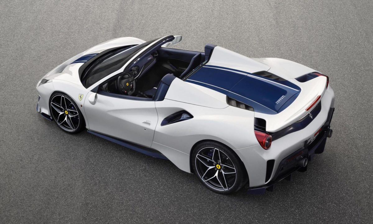 Ferrari 488 Pista Spider launched unveiled the US a few days ago