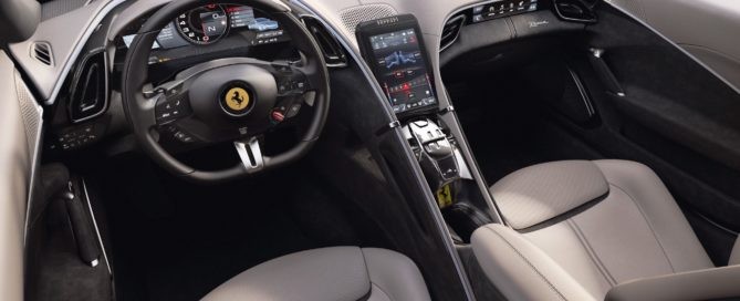 Ferrari Roma interior