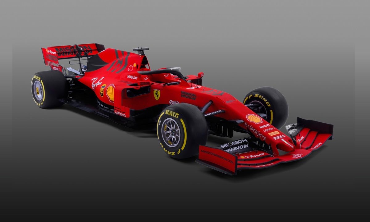 Ferrari SF90 Formula One car for 2019 unveiled today