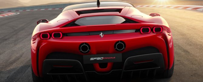 Ferrari SF90 Stradale rear