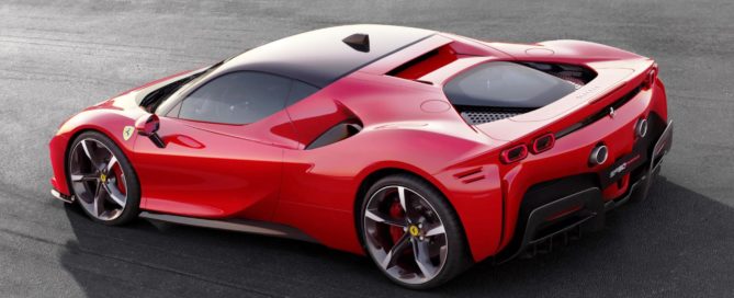 Ferrari SF90 Stradale side