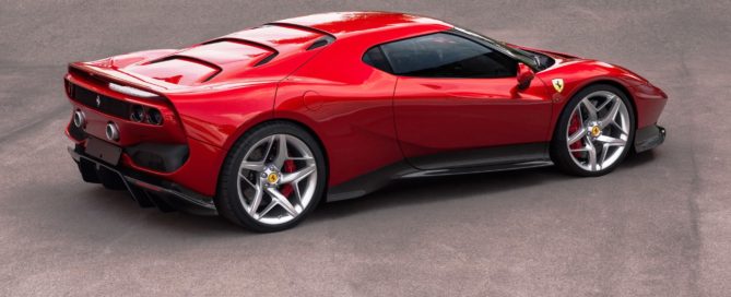 Ferrari SP38 rear
