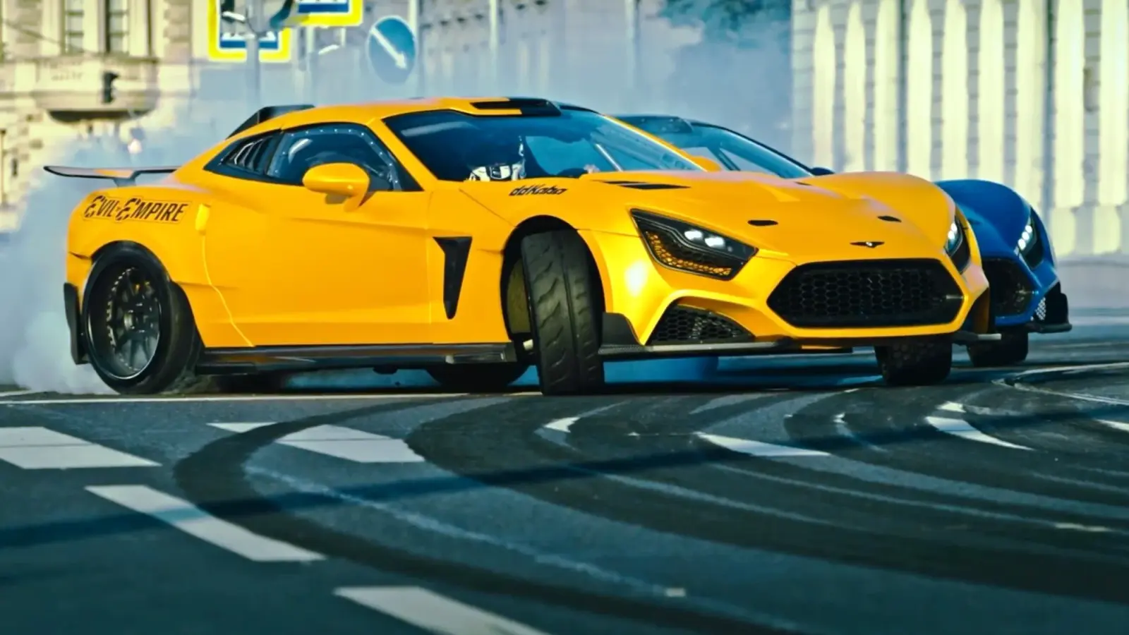 Flankers in the City Drift Video