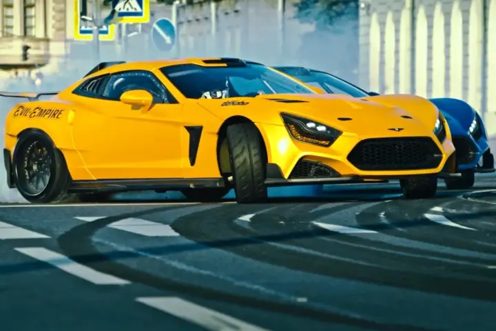 Flankers in the City Drift Video