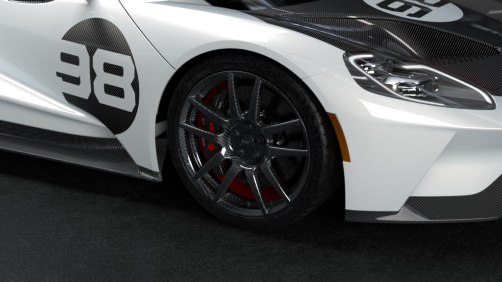 Ford GT Heritage Edition carbon wheel