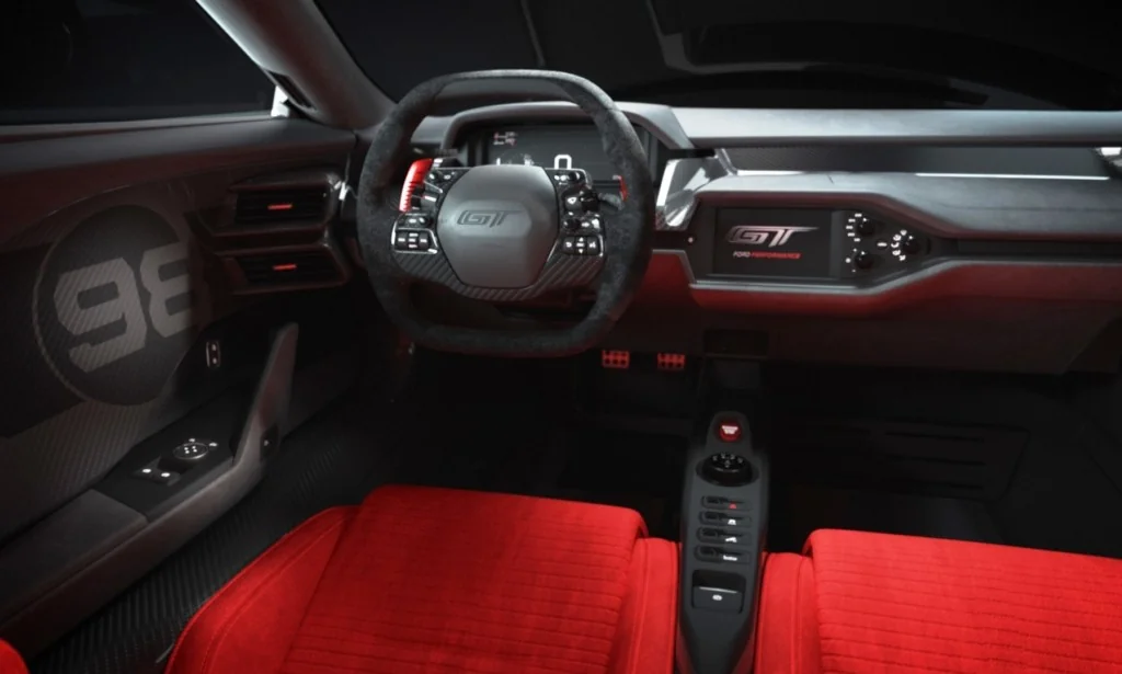 Ford GT Heritage Edition interior
