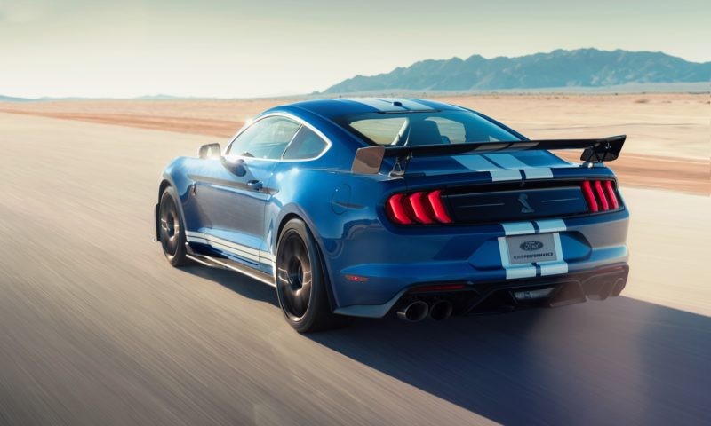 Ford Mustang Shelby GT500 Launched At Detroit Auto Show.