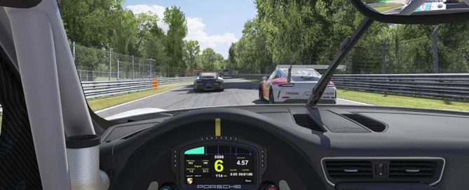GT3 iRacing cockpit