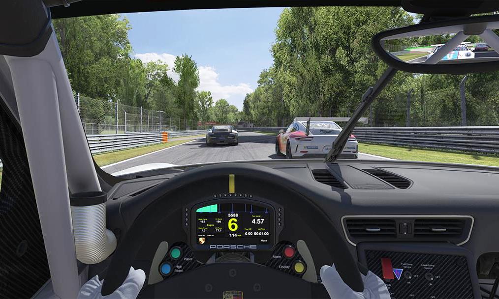 GT3 iRacing cockpit
