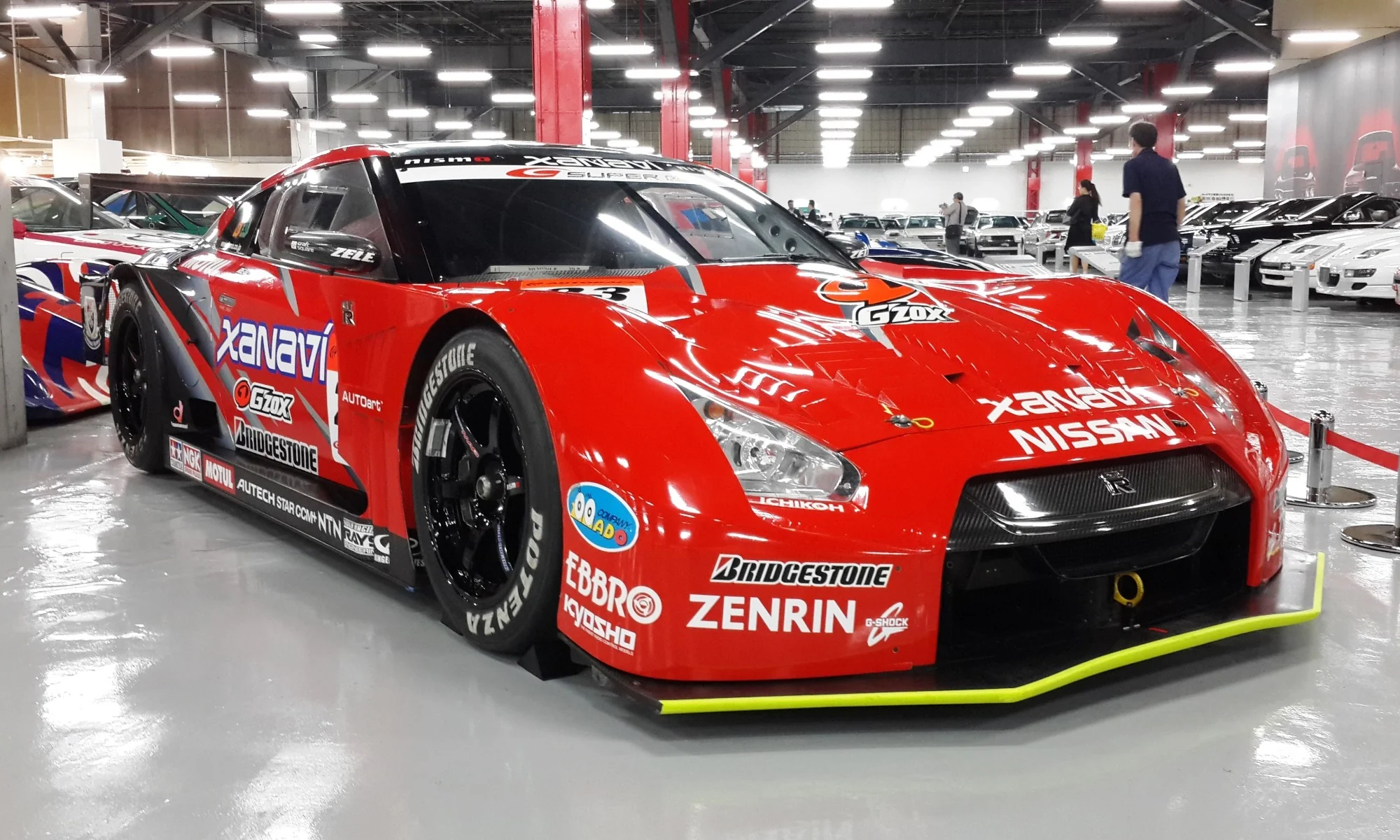 GTR35 racecar from the Japanese Super GT series