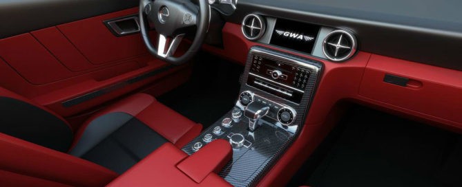GWA Mercedes-Benz 300SLC interior