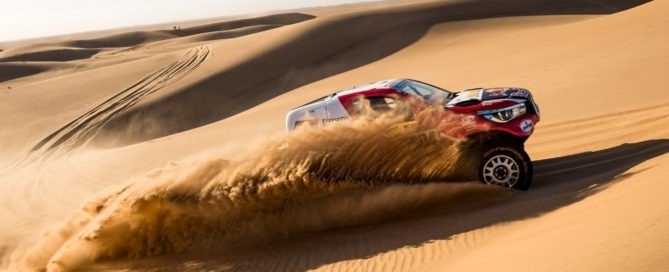 Giniel de Villier finished 2020 Dakar Stage 8 in fourth place