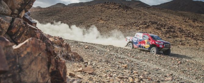 Giniel de Villier finished 2020 Dakar stage 5 in sixth place.