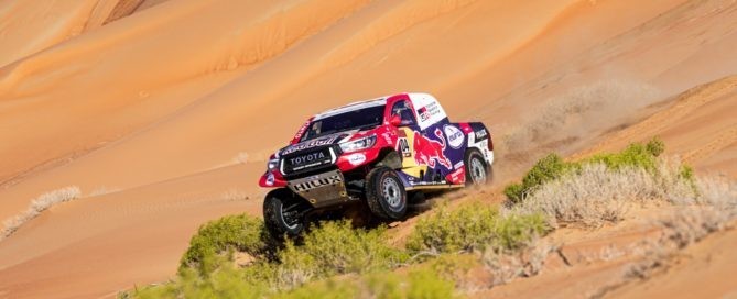 Giniel de Villiers finished sixth on 2020 Dakar Stage 11