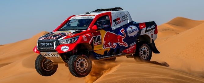 Giniel de Villiers had a good result on 2020 Dakar Stage 12