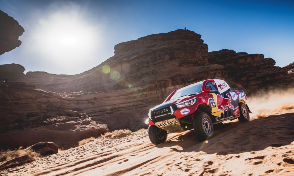Giniel de Villiers was not quite on the pace on 2020 Dakar Stage 6.