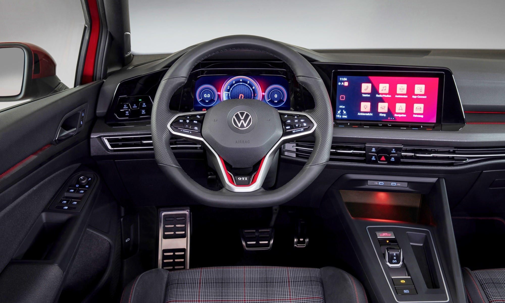 VW Golf 8 GTI interior