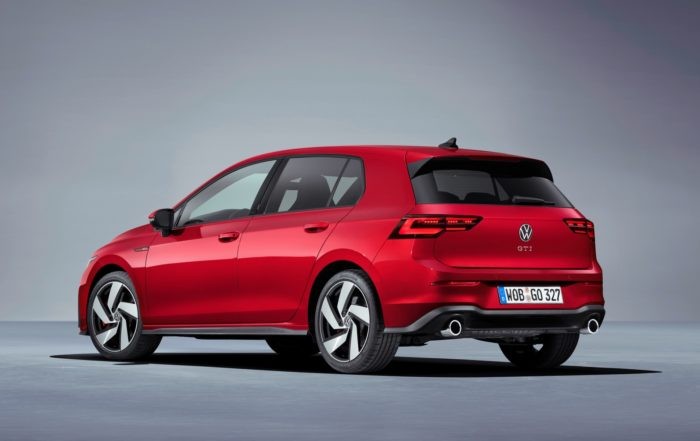 VW Golf 8 GTI rear
