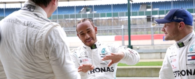 Hamilton describes passing Wolff in Beat the Boss