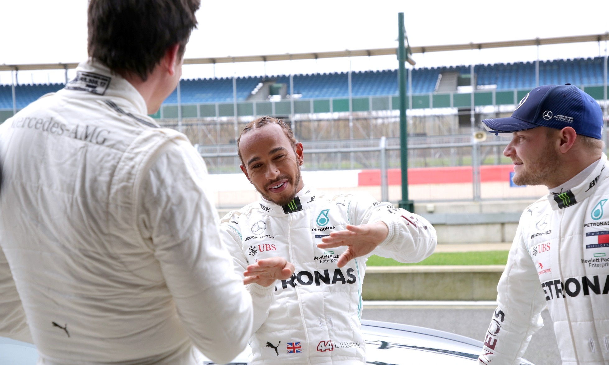 Hamilton describes passing Wolff in Beat the Boss