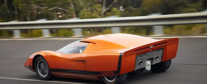 Holden Hurricane Concept rear tracking