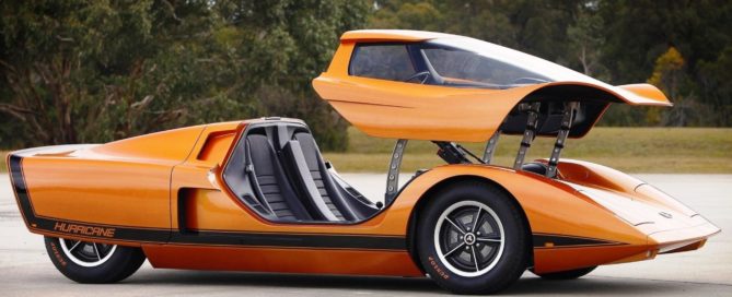 Holden Hurricane Concept roof open