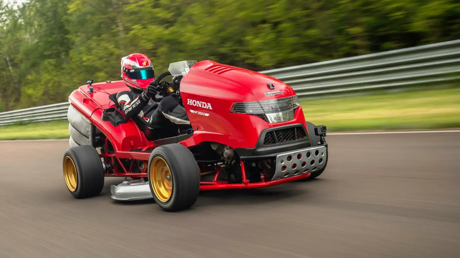 Honda Mean Mower Sets New Record [w/video]