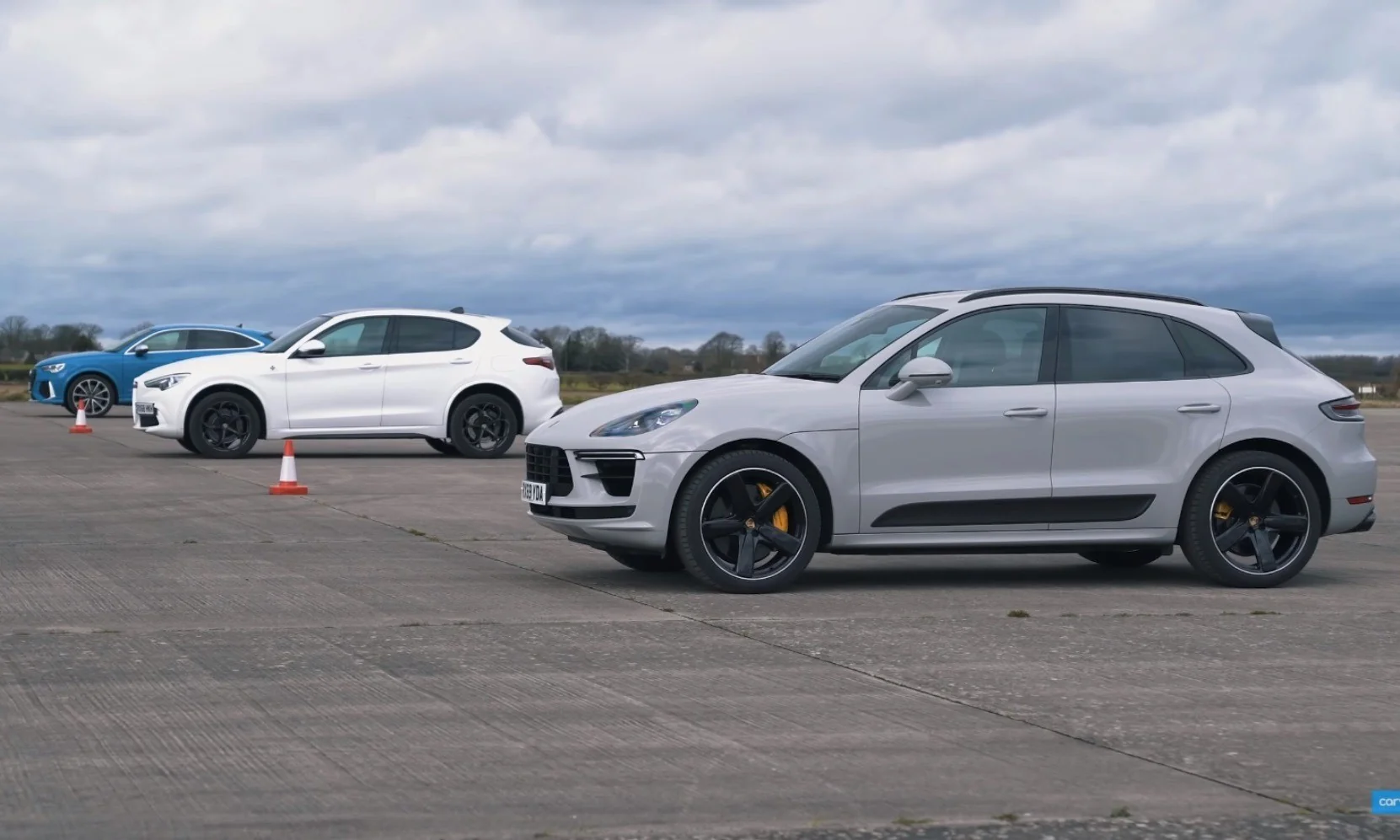 Hot SUV Drag Race