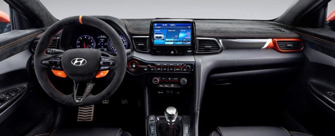 Hyundai Veloster N Performance interior
