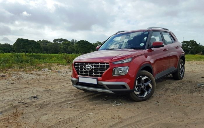 Hyundai Venue Driven front
