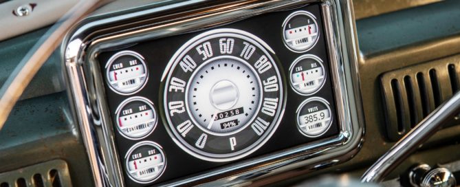 Icon Derelict 1949 Mercury Coupe gauges