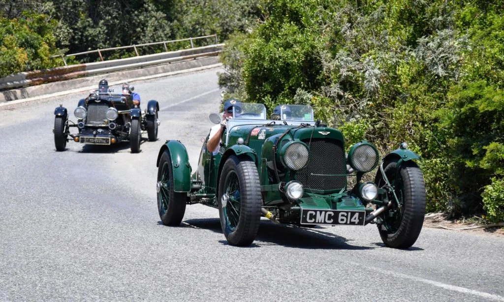 Golden oldies on the road.